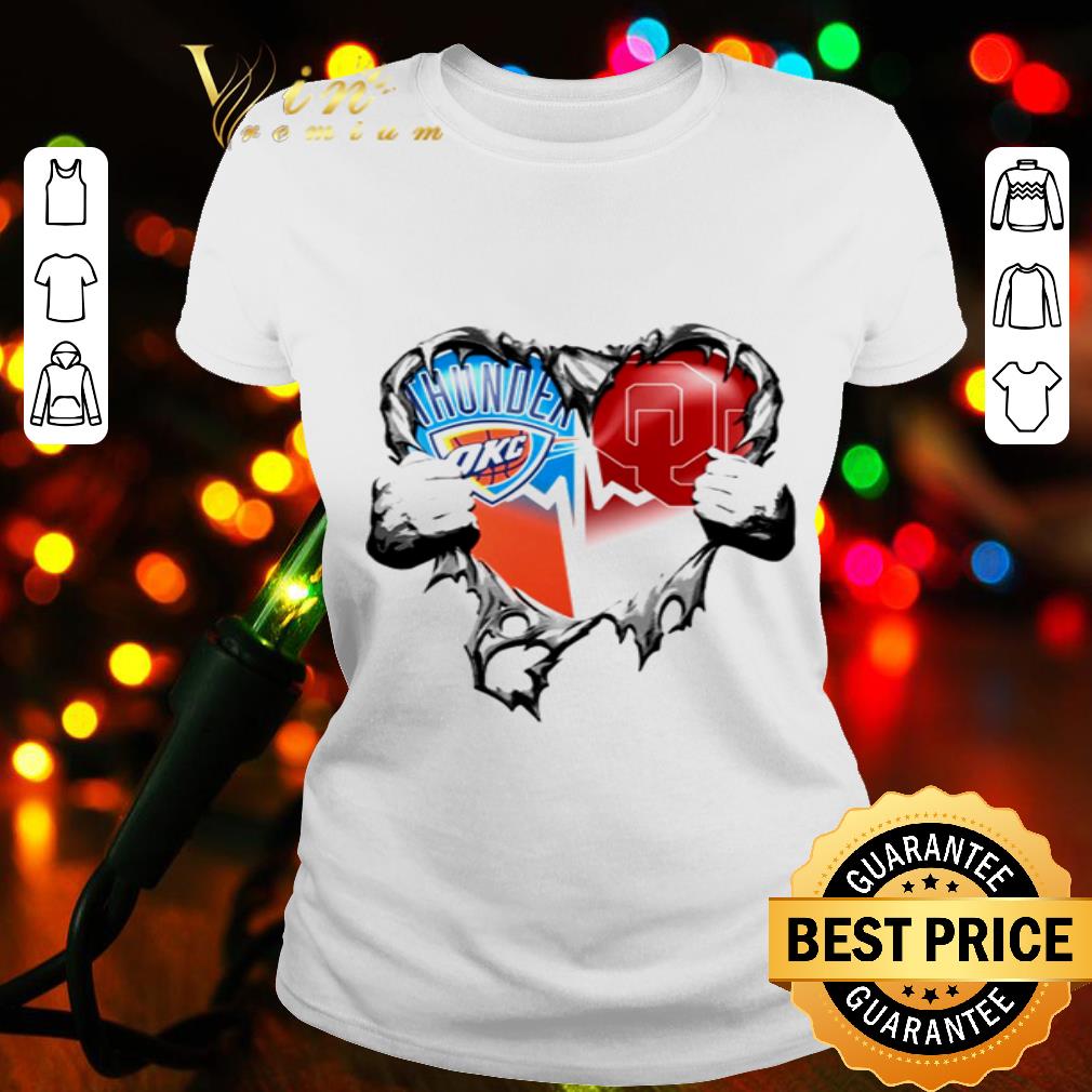 Oklahoma City Thunder vs Oklahoma Sooners inside me shirt