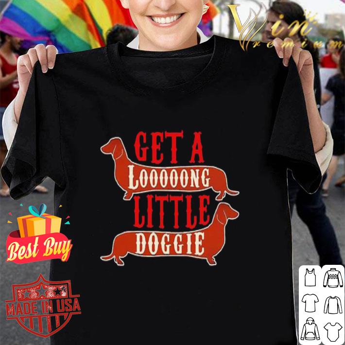 Dachshund get a long little doggie shirt