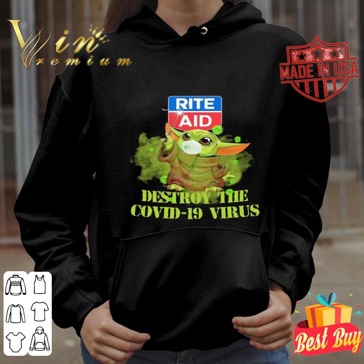 Rite Aid Baby Yoda Destroy The Covid-19 Virus Star Wars shirt Rite Aid Baby Yoda Destroy The Covid-19 Virus Star Wars shirt