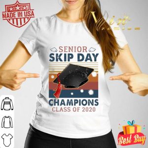 Senior skip day Champions class of 2020 vintage Coronavirus shirt