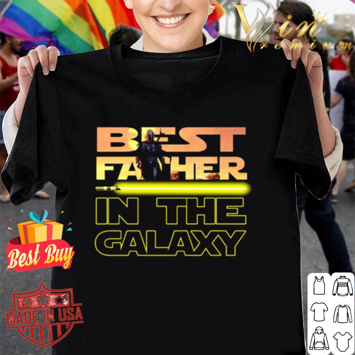 Star Wars Best Father In The Galaxy The Mandalorian shirt