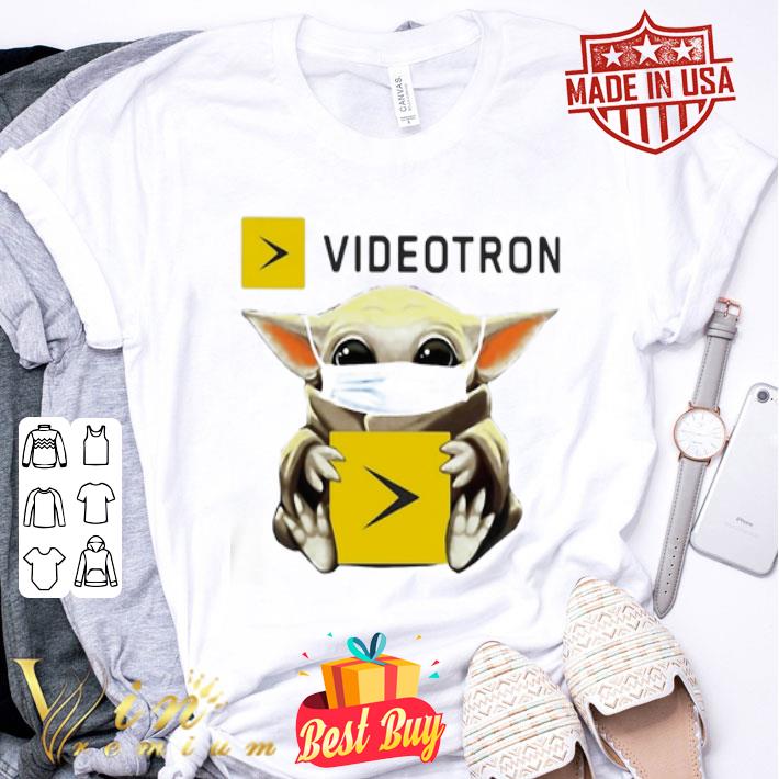 Star Wars Baby Yoda mask Vidéotron Coronavirus shirt