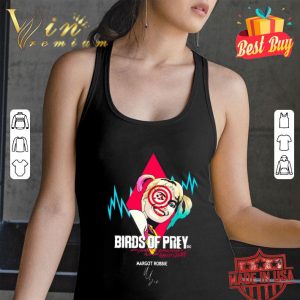 DC Harley Quinn birds of prey Margot Robbie signature shirt
