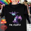Purple dragon mask ew people Coronavirus shirt