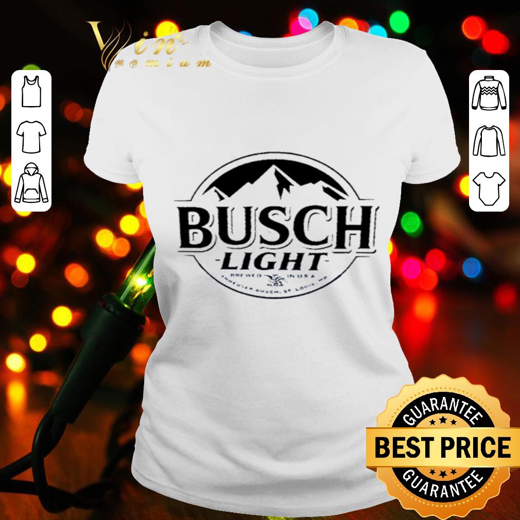 Busch Light Beer Brewed in USA shirt