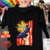 Walmart inside American flag independence day shirt