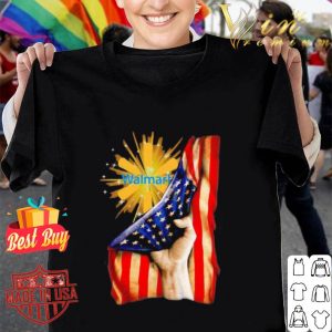 Walmart inside American flag independence day shirt