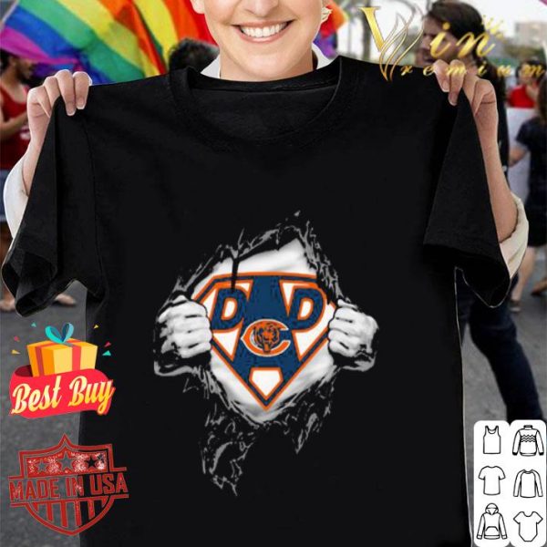 Chicago Bears inside me Dad Father’s Day shirt