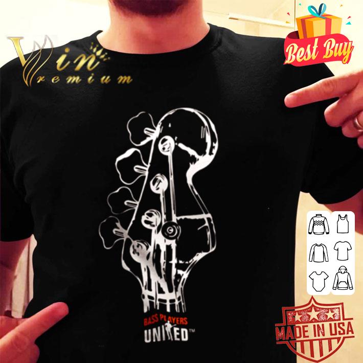 Guitar bass players united shirt