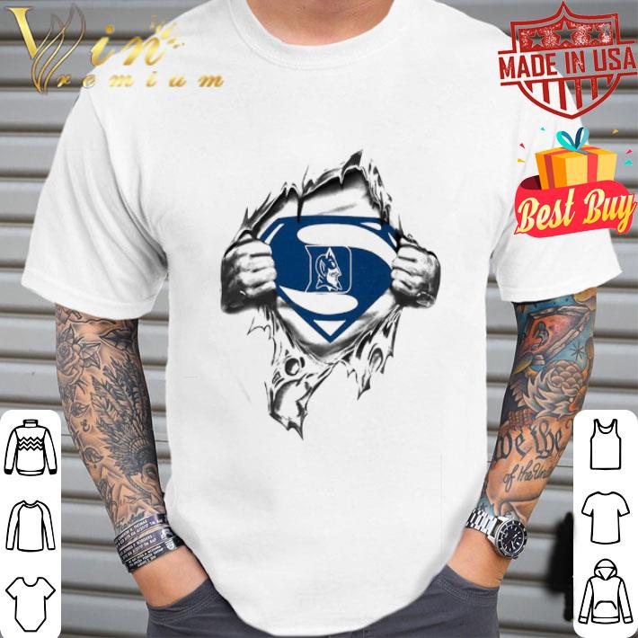 Duke Blue Devils Insides Me Superman Logo shirt