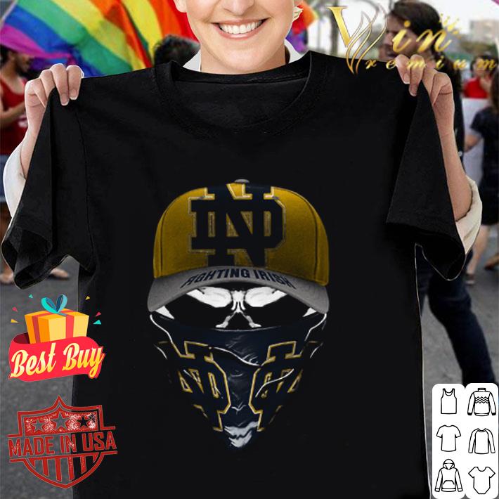 Skull Mask Notre Dame Fighting Irish Logo Coronavirus shirt