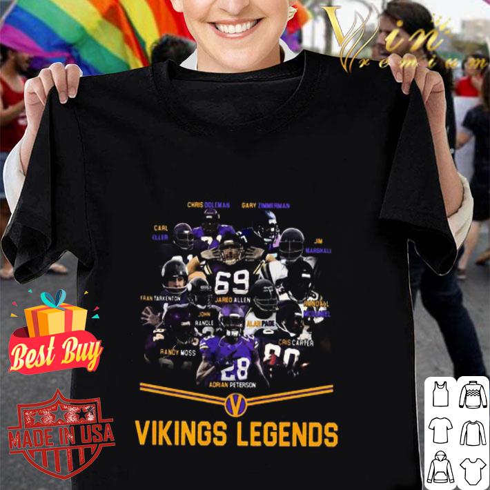 Minnesota Vikings Team NFL Football Legends shirt