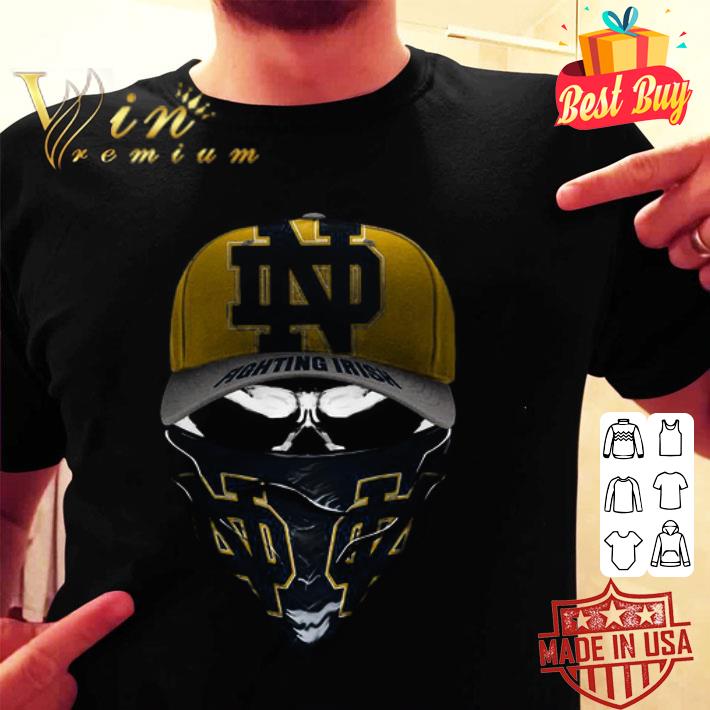 Skull mask Notre Dame Fighting Irish Covid-19 shirt