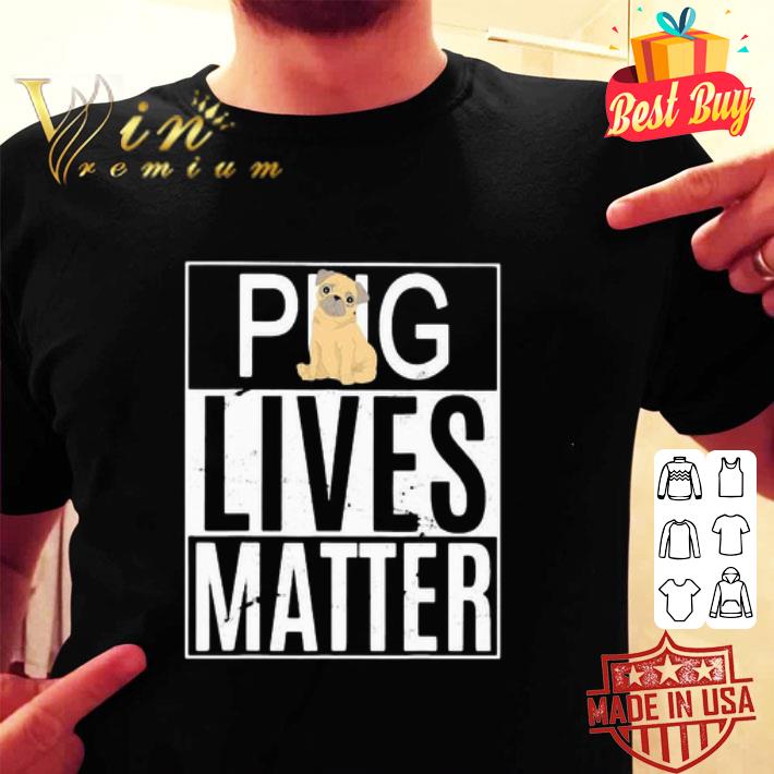 Pug Black Lives Matter shirt