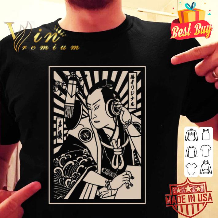 Voice Actor Samurai Sing shirt