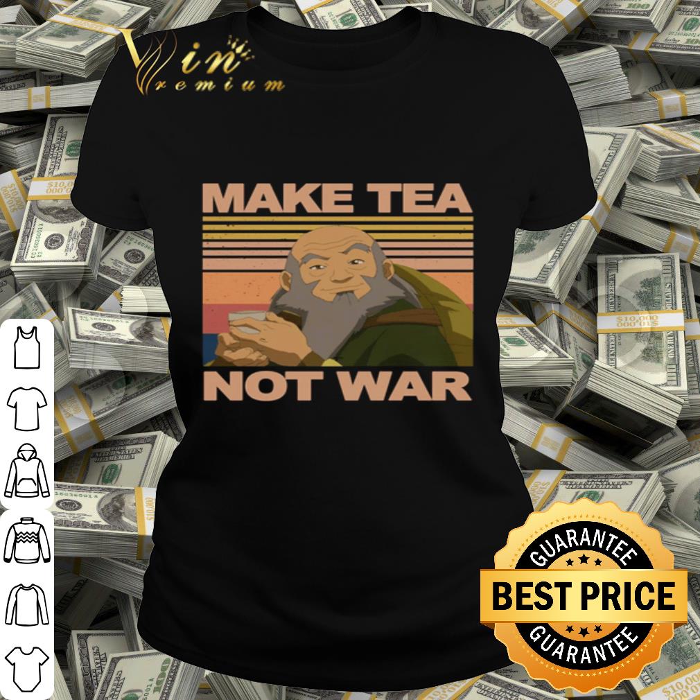Iroh Make tea not war vintage shirt