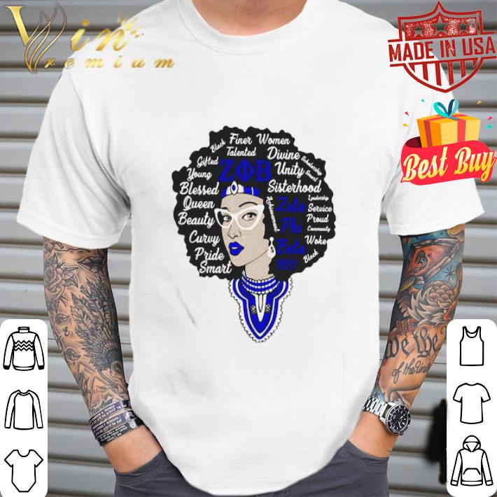 Black Queen Zeta Phi Beta Black Lives Matter shirt