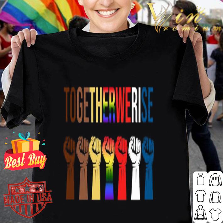 Togetherwerire Black Lives Matter symbol LGBT shirt