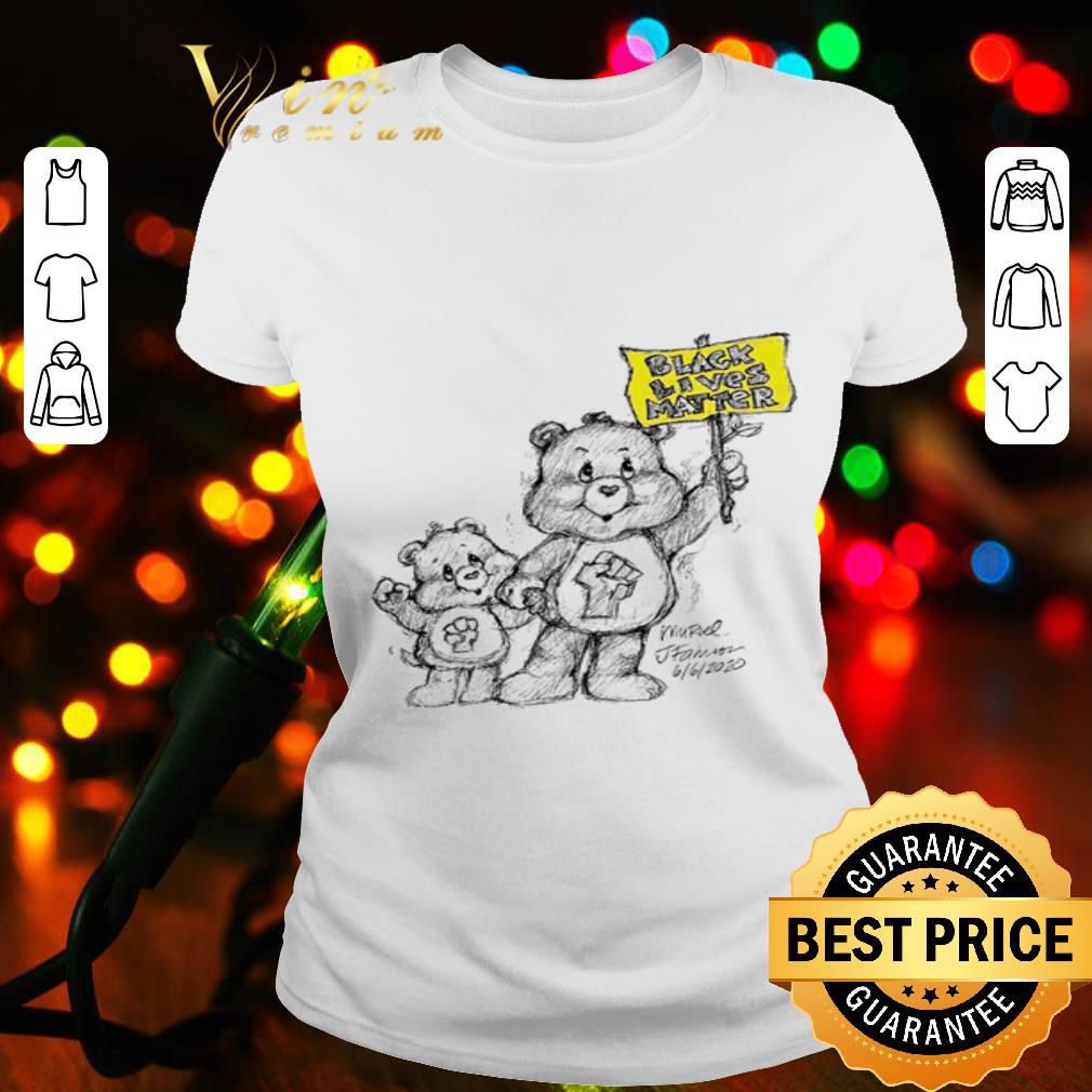Juneteenth Bears Black Lives Matter Logo shirt