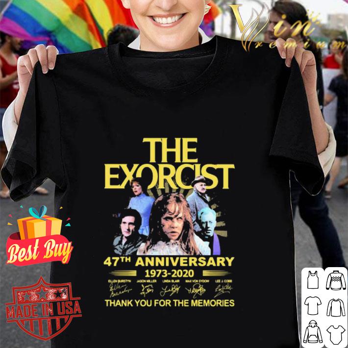 The Exorcist 47th Anniversary 1973-2020 Signatures shirt