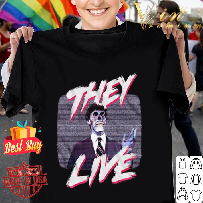 They live Television Static shirt