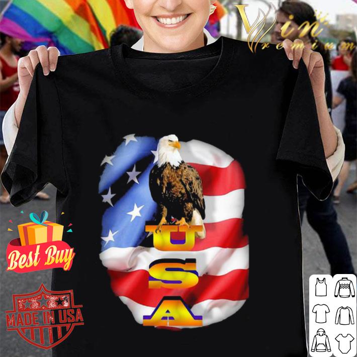 Eagle USA American Flag 4th Of July Independence Day shirt