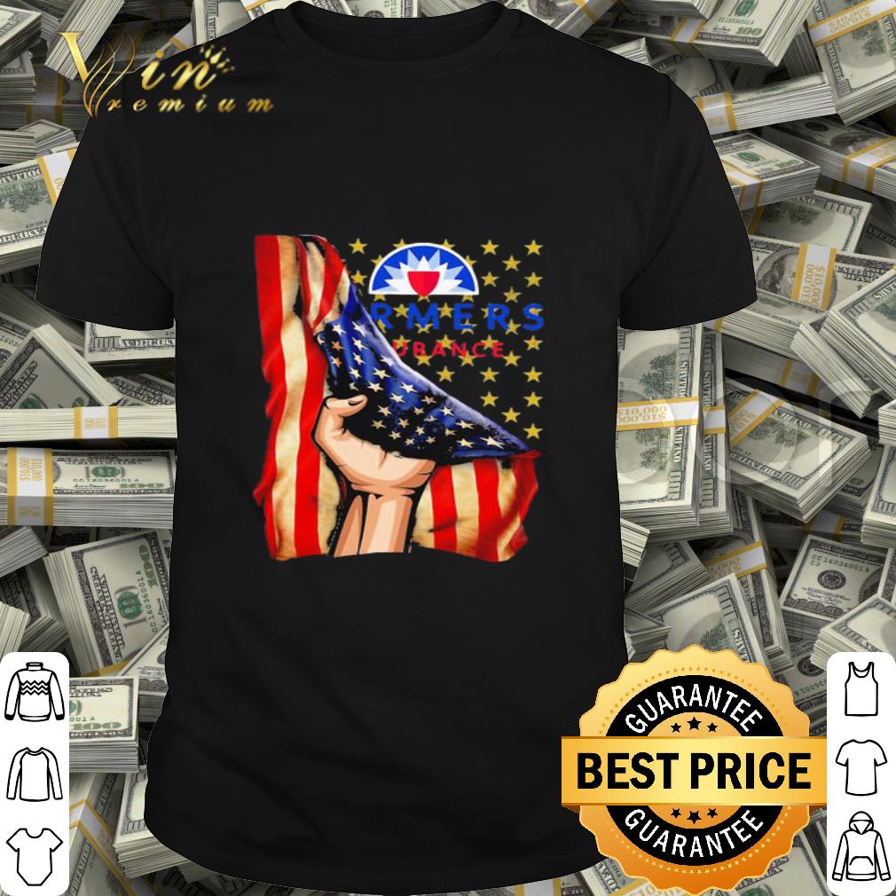 Farmers Insurance American Flag 4th Of July Independence Day shirt