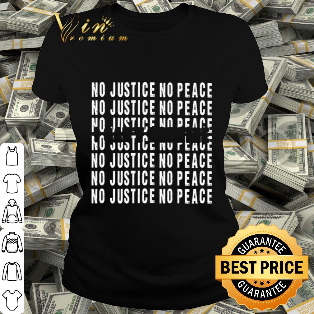 No Justice No Peace I Can’t Breathe Black Lives Matter shirt