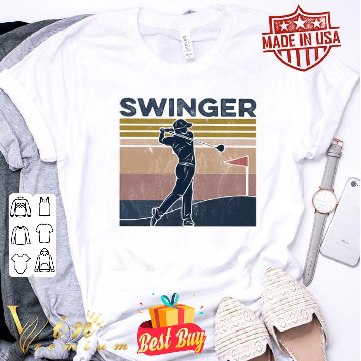 Swinger golf vintage shirt