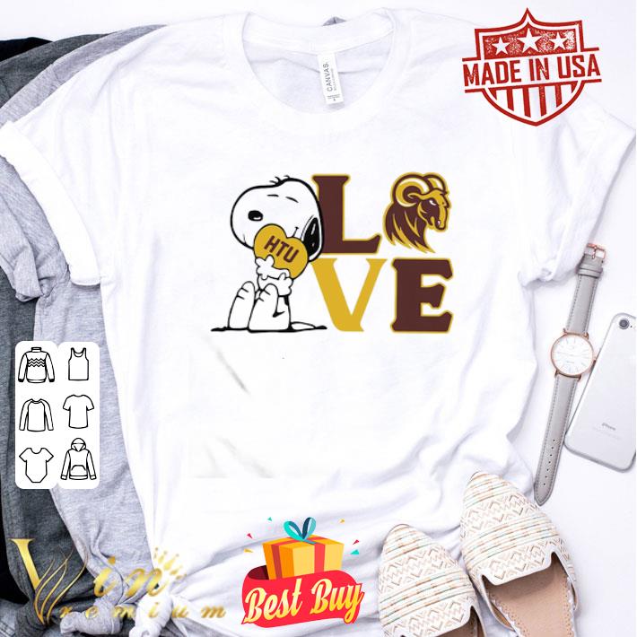 Snoopy Love Huston-Tillotson University shirt