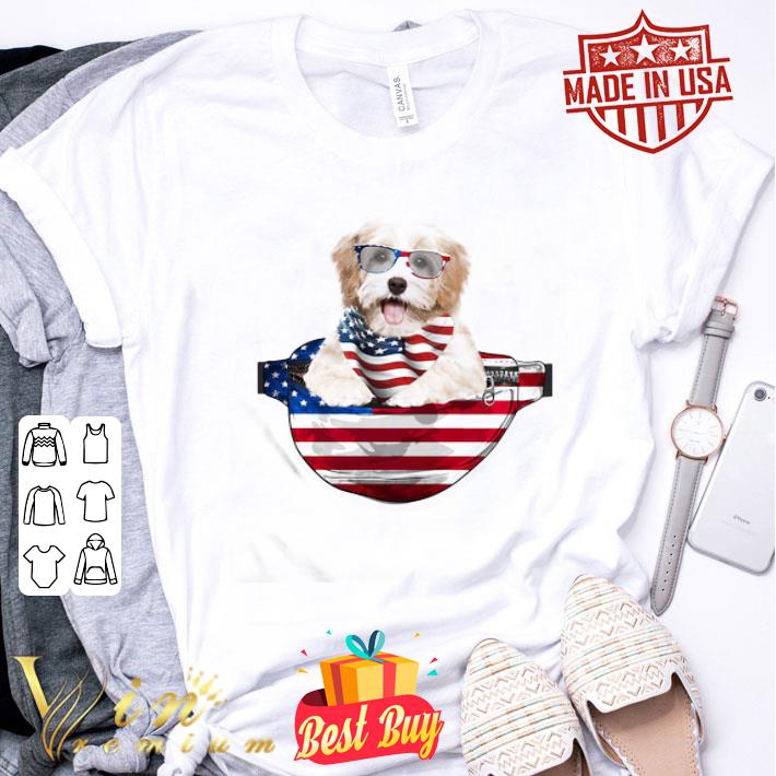 Havanese Waist Pack American Flag 4th Of July shirt