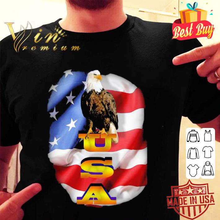 Eagle USA American Flag 4th Of July Independence Day shirt