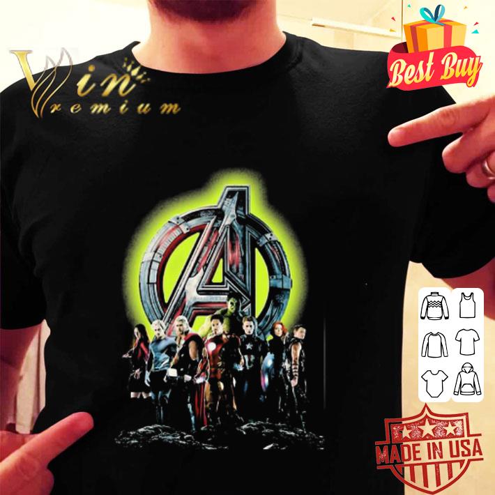 Marvel Avengers Squad Character Heroes shirt