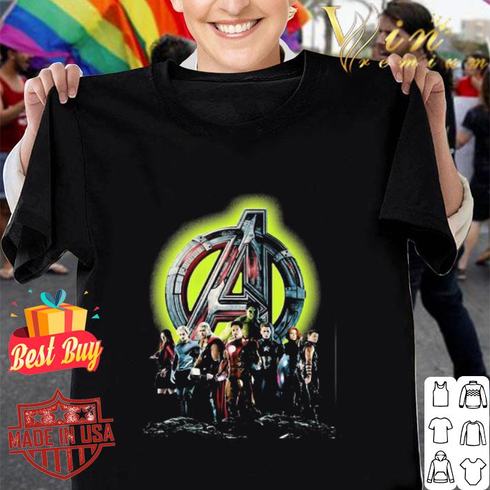 Marvel Avengers Squad Character Heroes shirt
