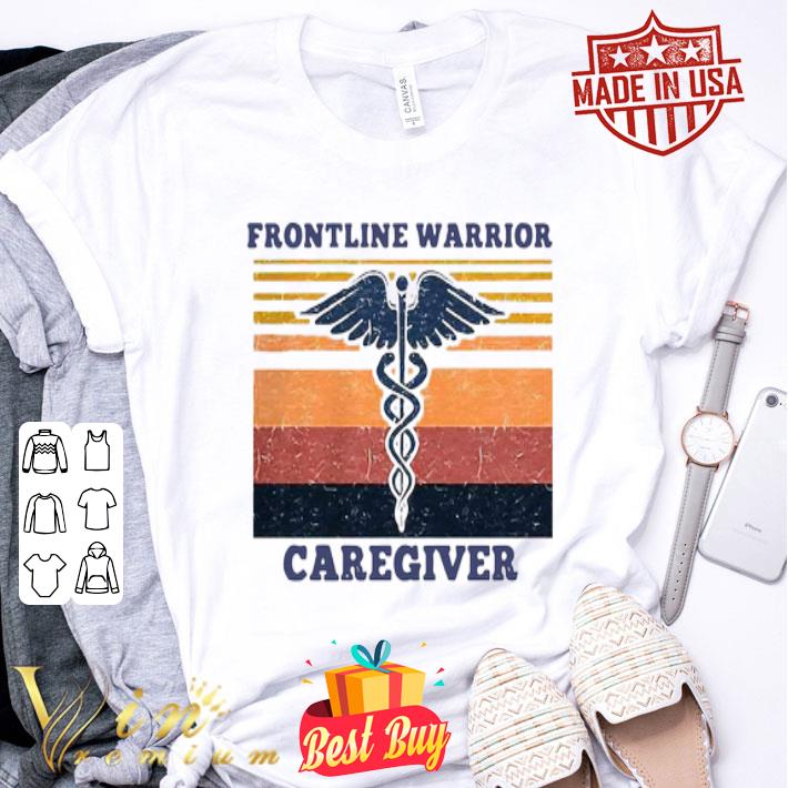Vintage Frontline Warrior Caregiver shirt
