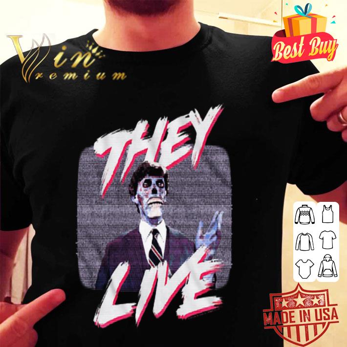 They live Television Static shirt