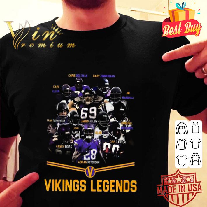 Minnesota Vikings Team NFL Football Legends shirt