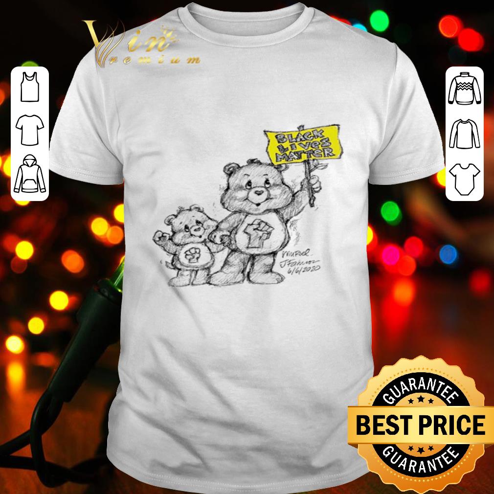 Juneteenth Bears Black Lives Matter Logo shirt