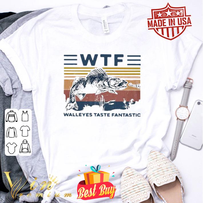 Vintage WTF Walleye Taste Fantastic shirt