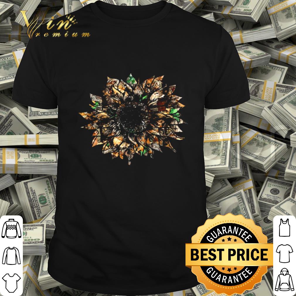 Deer Hunting Sunflower shirt