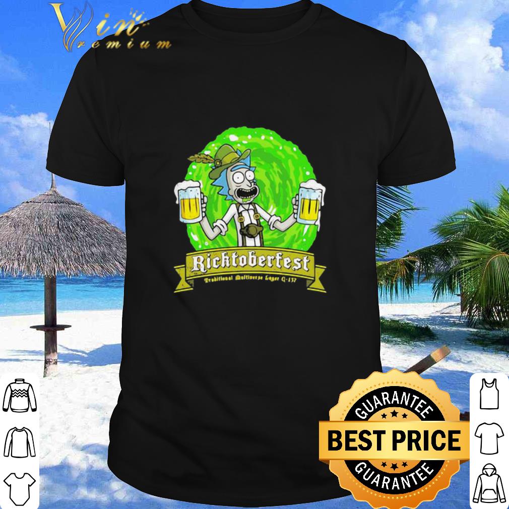 Pretty Rick Sanchez Crossover Ricktoberfest Lager G-157 shirt