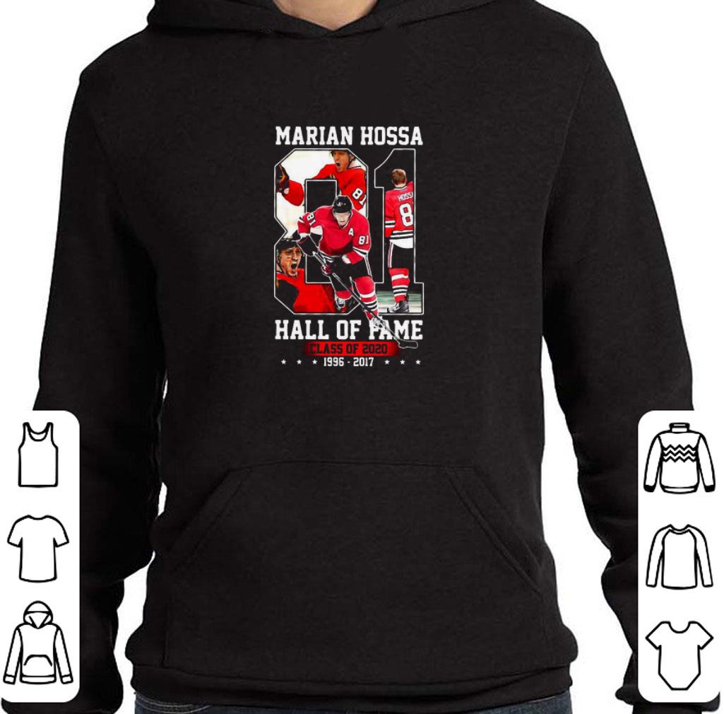 059eb29a premium marian hossa 81 arizona coyotes hall of fame class of 2020 1996 2017 shirt 4 - Premium Marian Hossa 81 Arizona Coyotes Hall Of Fame Class Of 2020 1996-2017 shirt