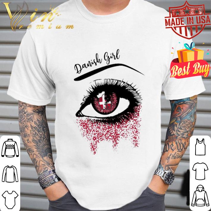 Denmark Eye Danish Girl Glitter shirt