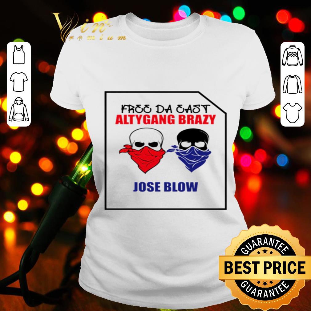 Kroo da east alty gang brazy jose blow shirt