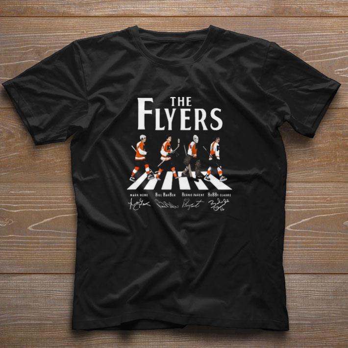 Original The Philadelphia Flyers Hockey Team Abbey Road Signatures shirt