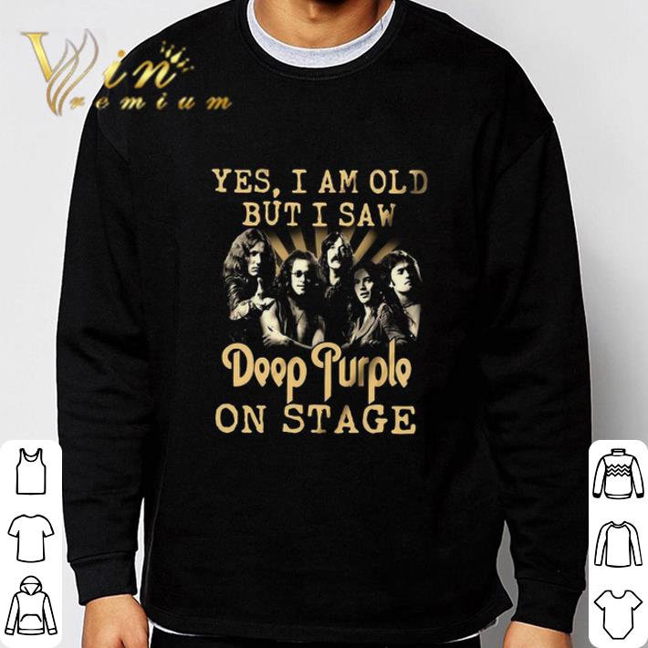 1d2d169e yes i am old but i saw deep purple on stage shirt 4 - Yes I Am Old But I Saw Deep Purple On Stage shirt