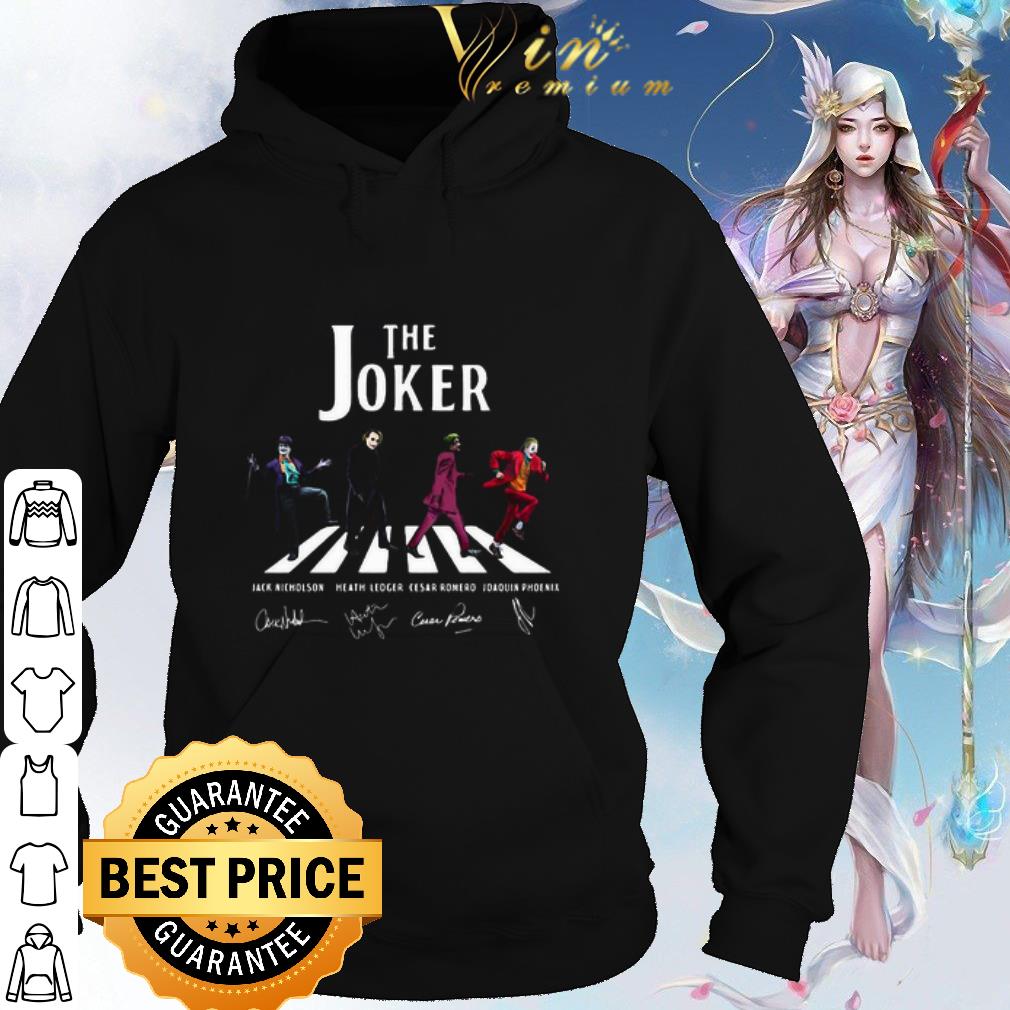 1dbedb30 cool the joker abbey road the beatles signatures shirt 4 - Cool The Joker Abbey Road The Beatles Signatures shirt