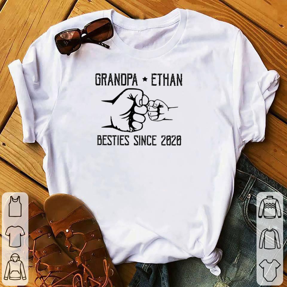 Premium Grandpa Ethan Besties Since 2020 shirt