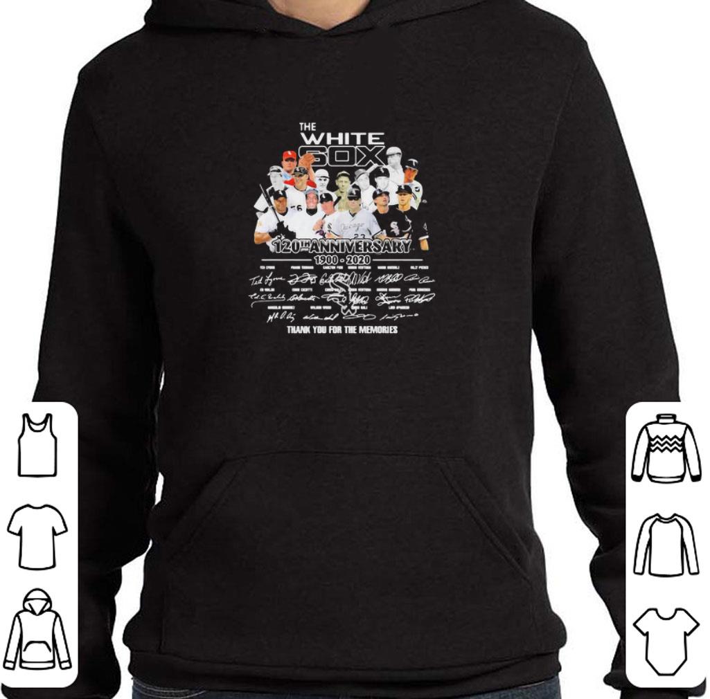 1fda874a pretty the white sox baseball 120th anniversary 1900 2020 signatures shirt 4 - Pretty The White Sox Baseball 120th Anniversary 1900-2020 Signatures shirt