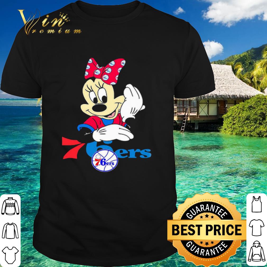 Premium Minnie Mouse Philadelphia 76ers Basketball shirt